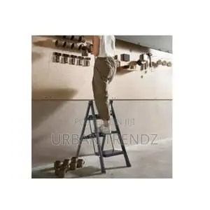 Multi-Use Steel Ladder for Household and Office