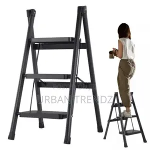 Multi-Use Steel Ladder for Household and Office