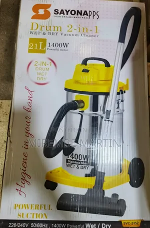 Sayona Apps 2-in-1 Wet Dry Vacuum Cleaner, 1400w, 21 Liter