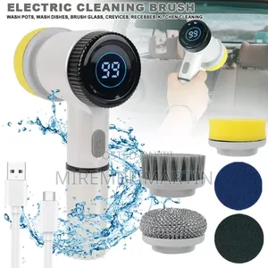 Rechargeable Cleaning Brush Spin Turbo Scrub Cleaner