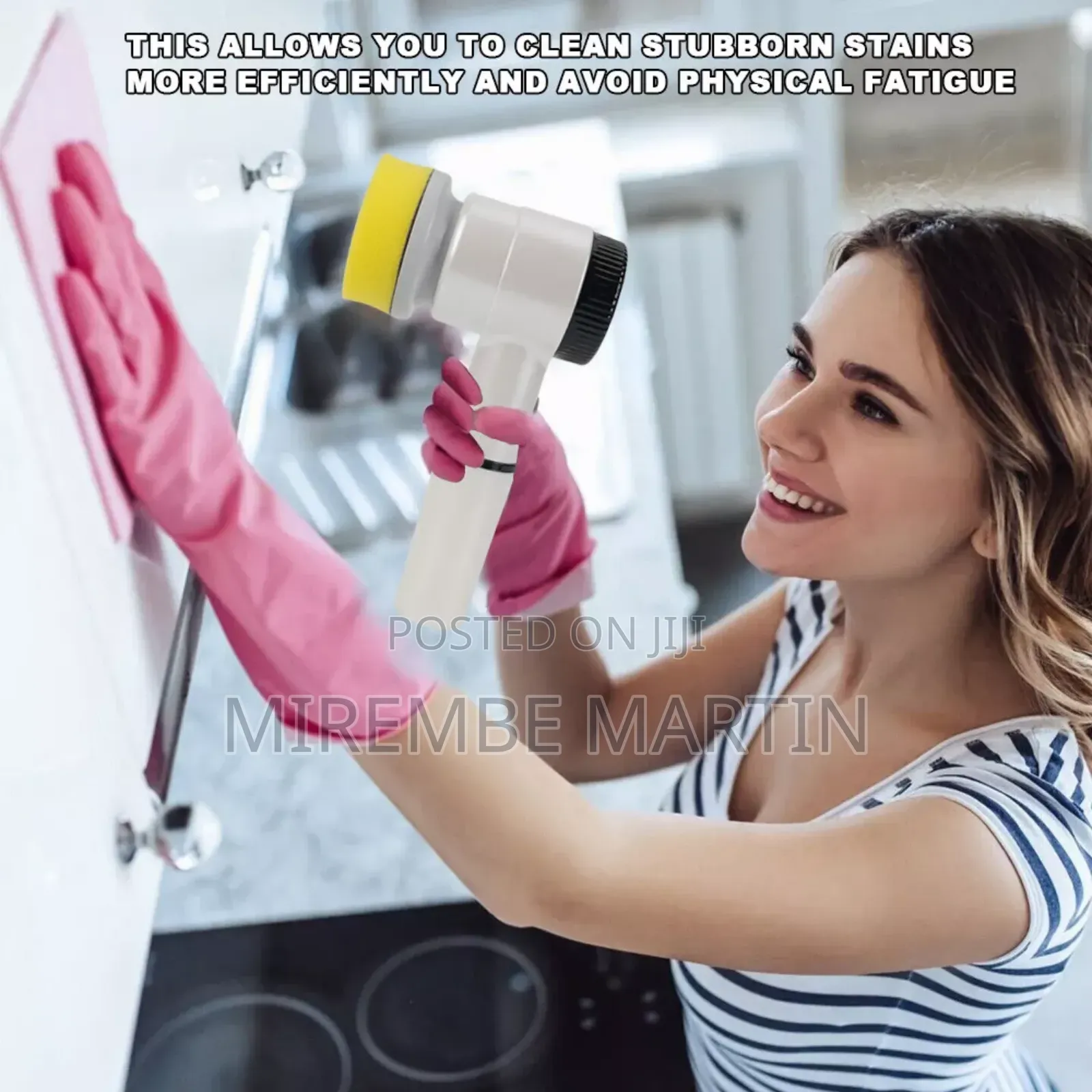 Rechargeable Cleaning Brush Spin Turbo Scrub Cleaner