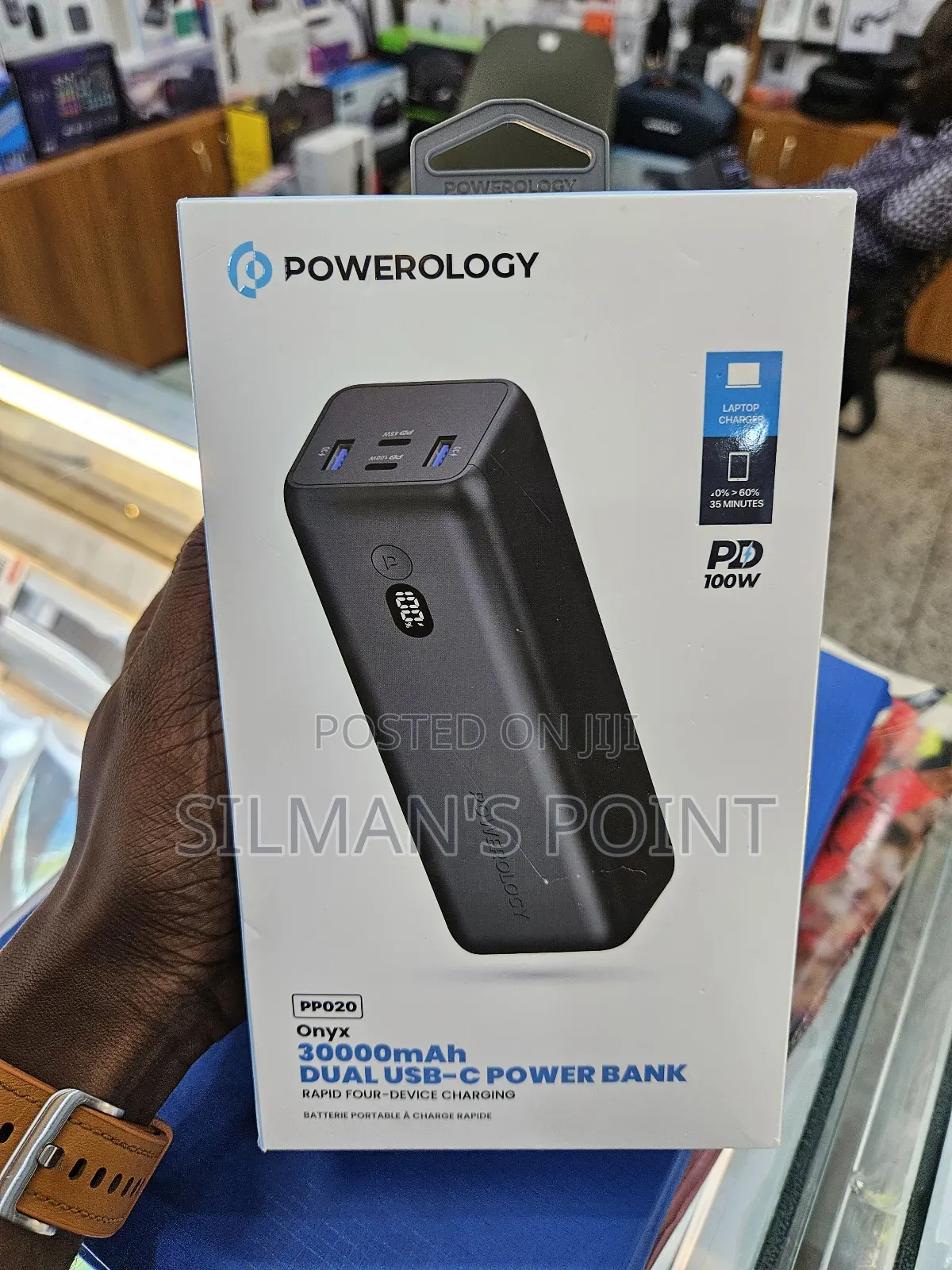 Powerology 30,000mah 100w Pd Powerbank