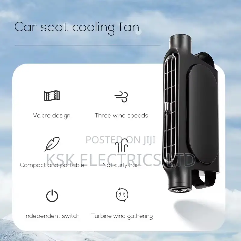 Cooling Fan for Car 3 Gear Wind