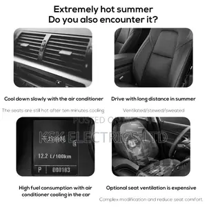 Cooling Fan for Car 3 Gear Wind