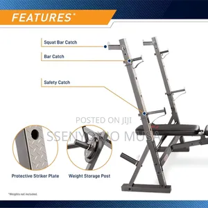 Marcy Olympic Weight Bench Md-857 -Full-Body Workout, 600lb-