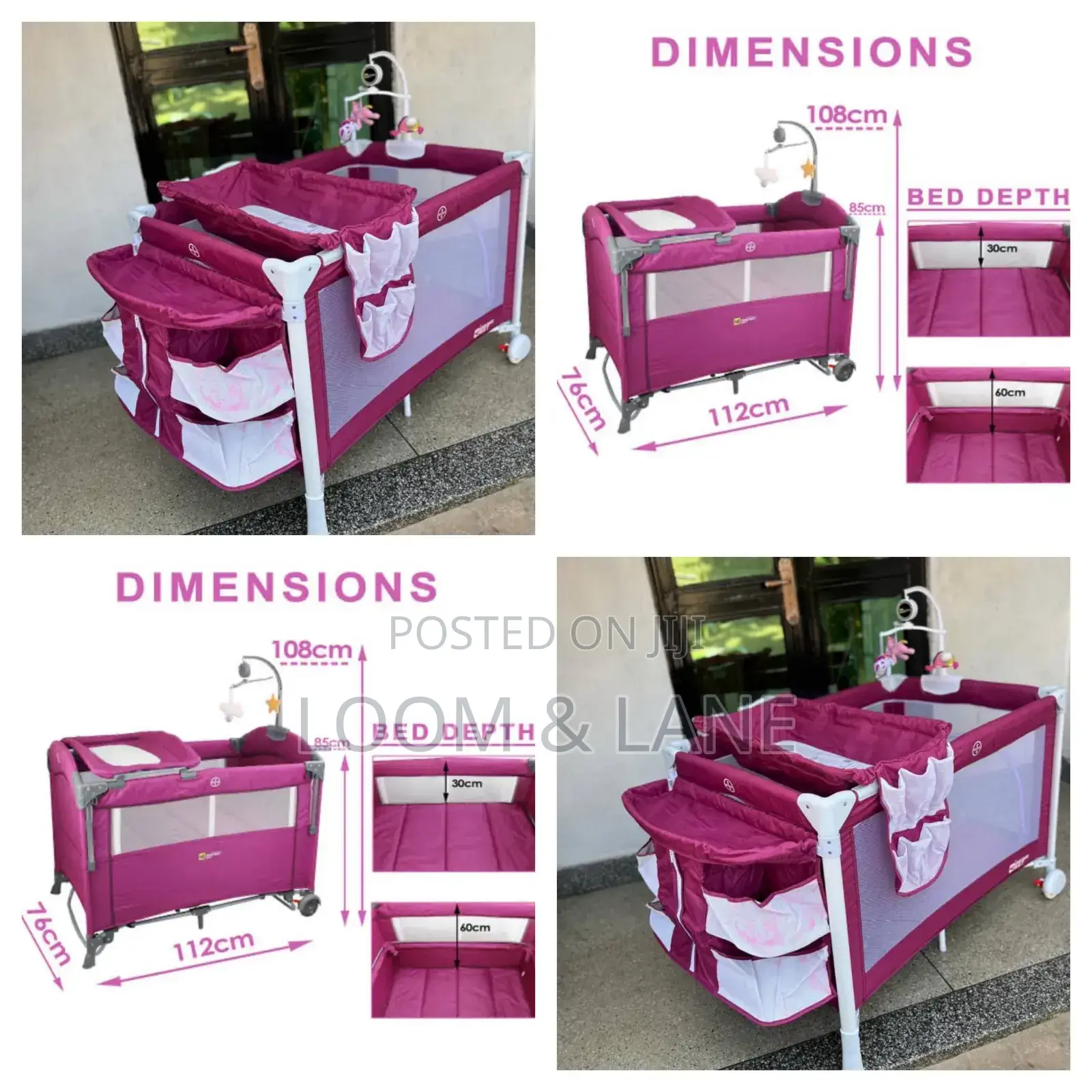 Modern Quality Baby Bassinet