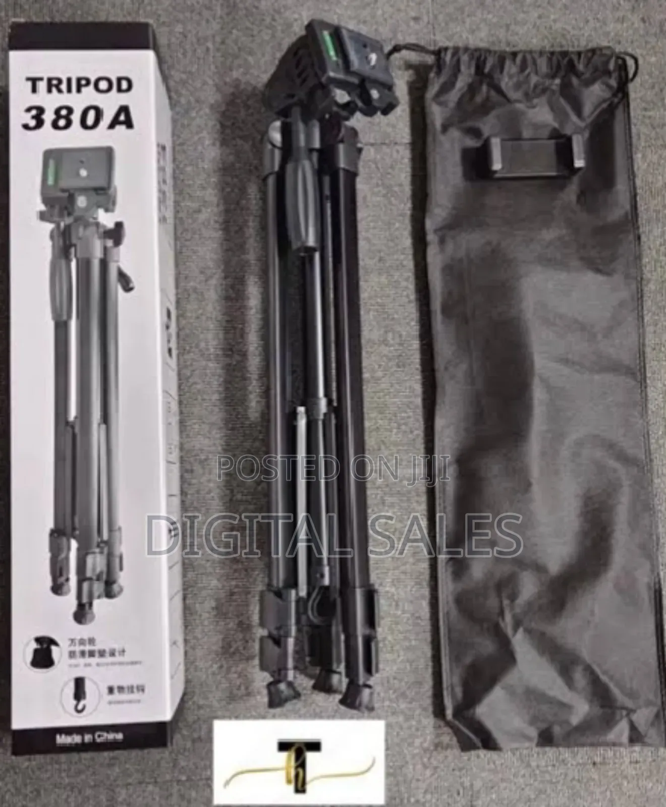 380a Professional Tripod for DSLR