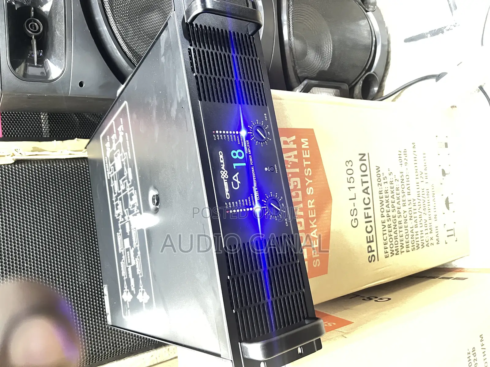 Genuine Ca18 Power Amp