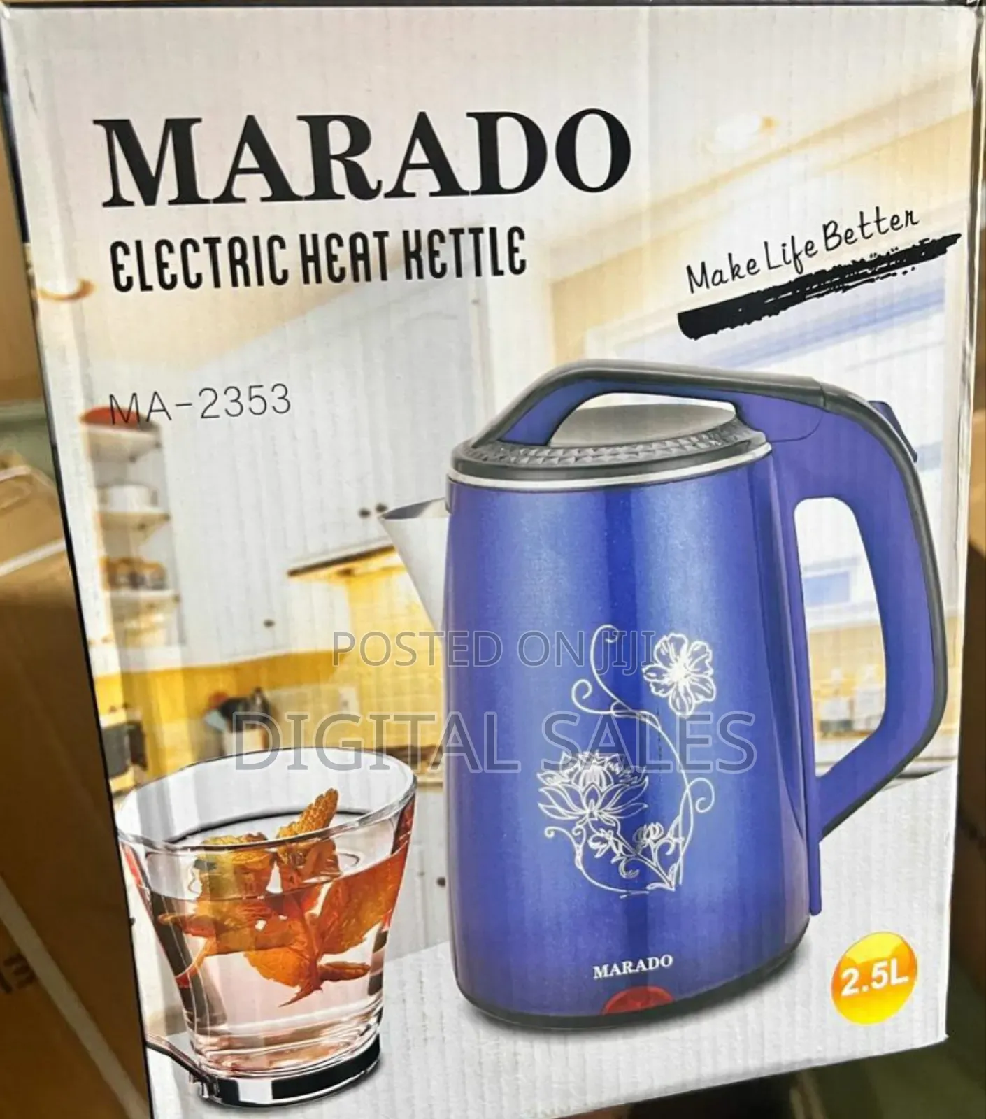 Marado 2.5litres Electric Heat Kettles