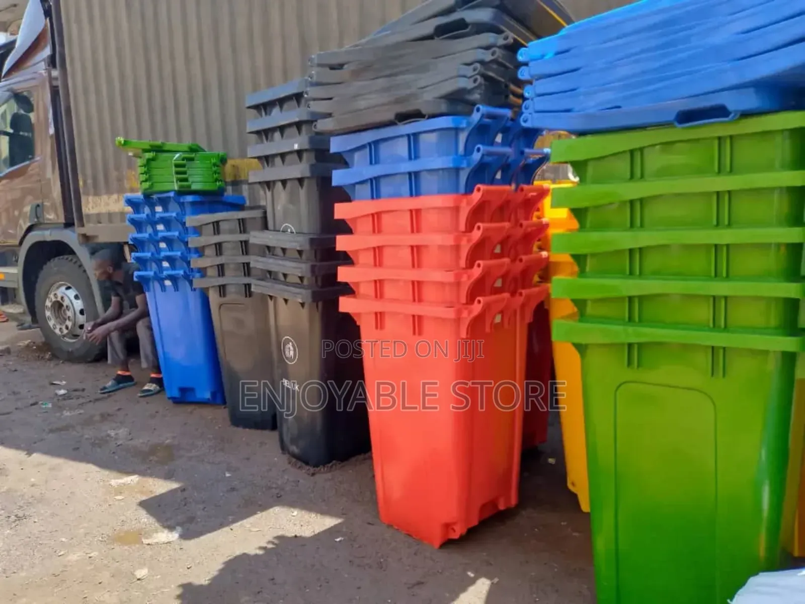 Heavy-Duty Dustbins 240ltrs