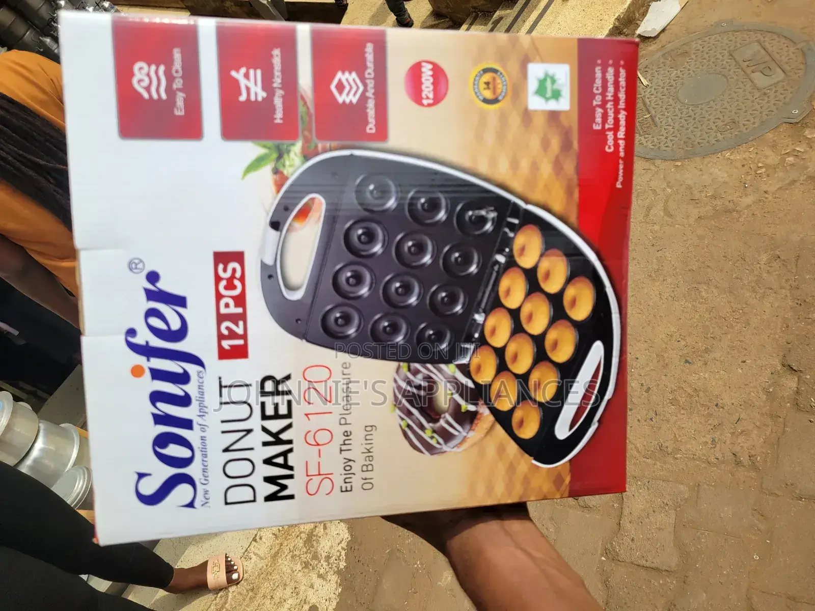 12pic Sonifer Donut Maker Machine