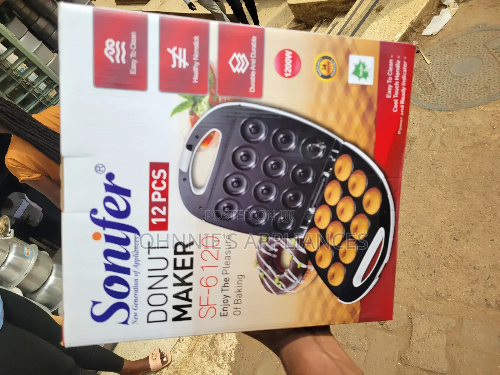 12pic Sonifer Donut Maker Machine