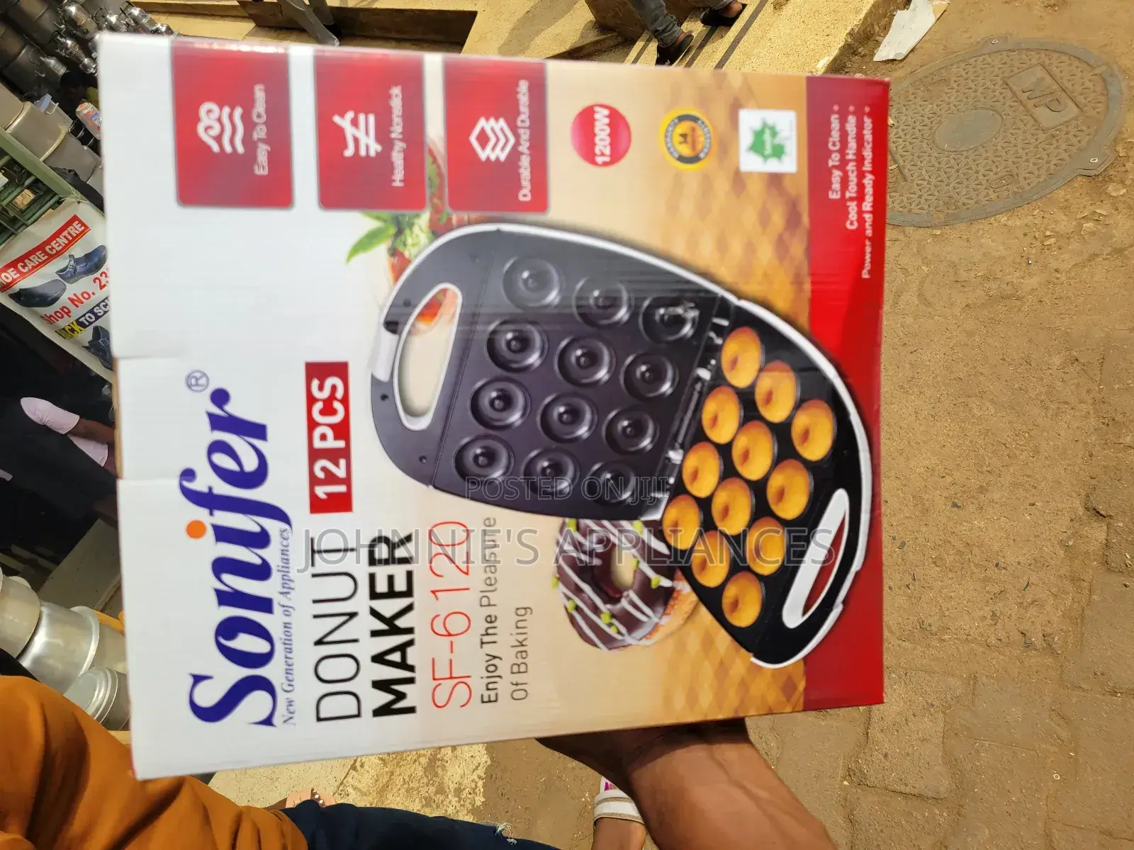 12pic Sonifer Donut Maker Machine