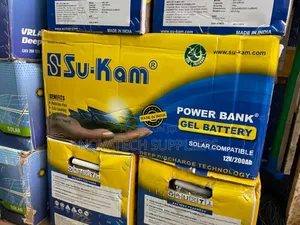 200ah Su-Kam Power Bank Solar Gel Battery Hekn