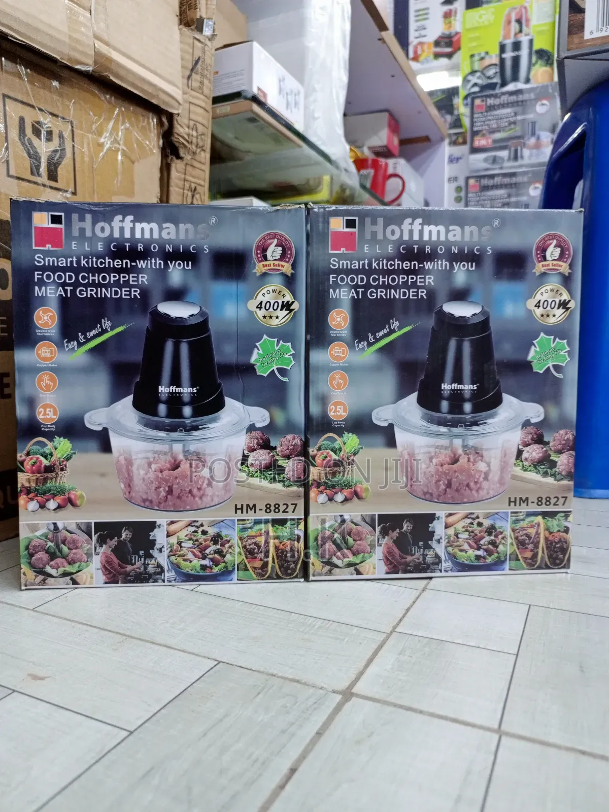 Hoffmans Electric Food Chopper Meat Grinder 2.5l