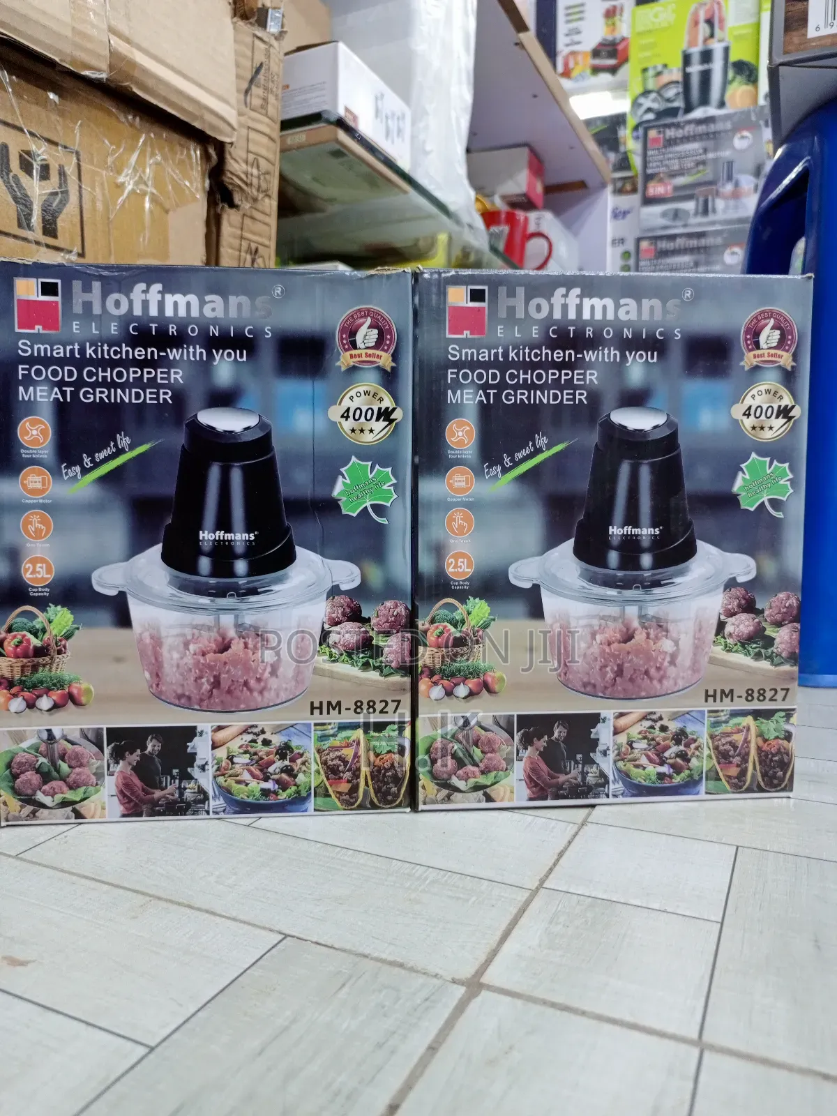 Hoffmans Electric Food Chopper Meat Grinder 2.5l