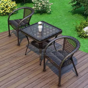 Coastal Island Style/Rattan Dinning Table
