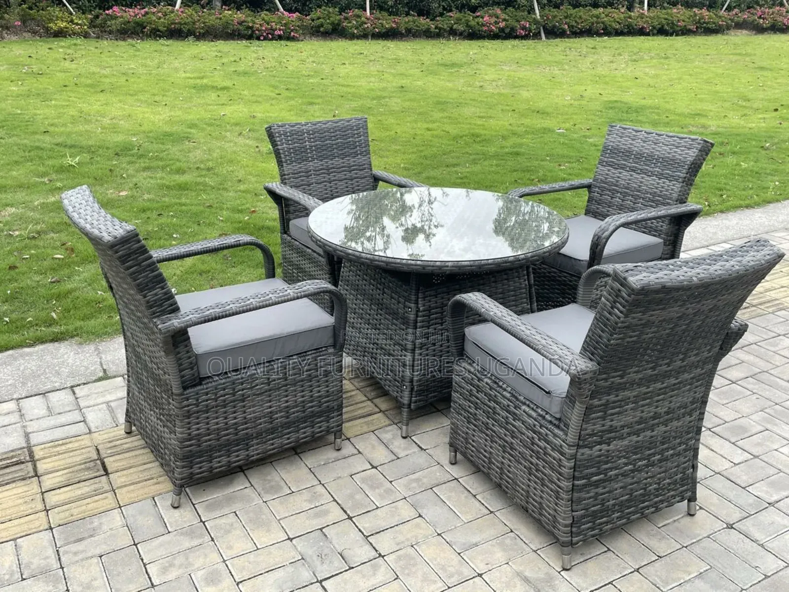 Outdoor Garden Rattan Dinning Table