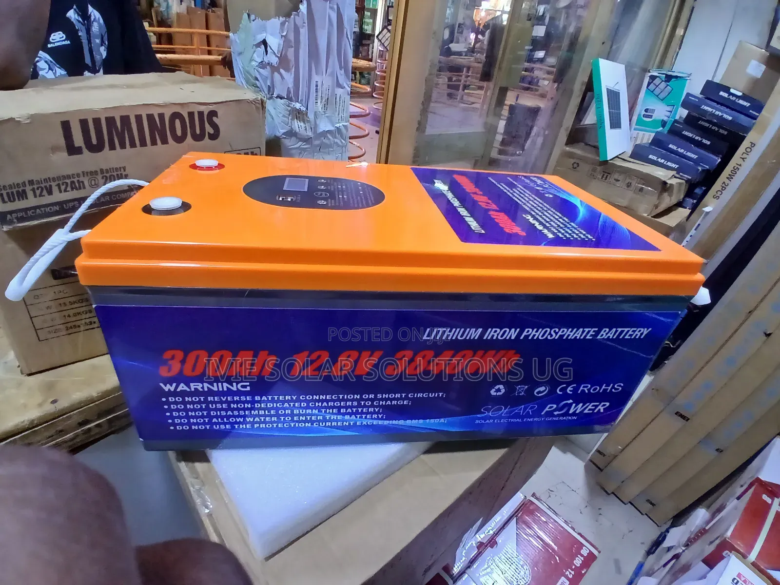 Lithium Ion Phosphate Battery 300ah 3840wh
