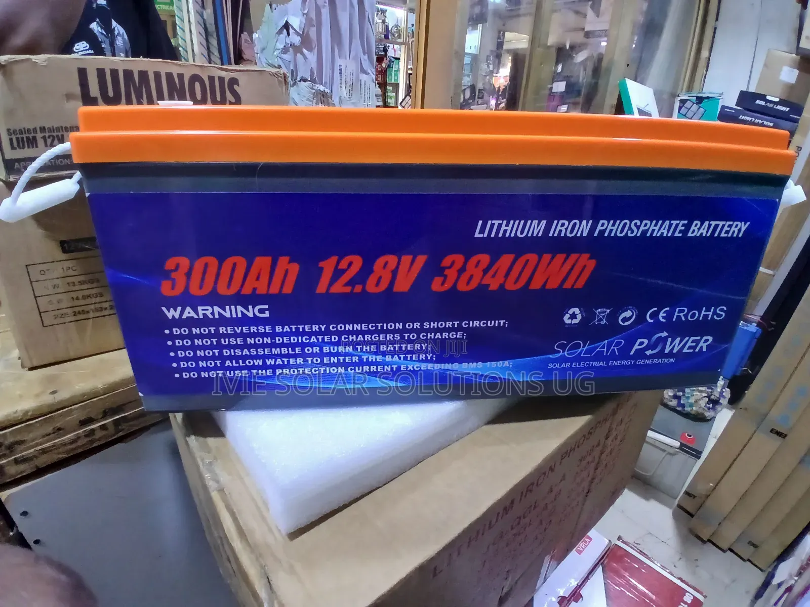 Lithium Ion Phosphate Battery 300ah 3840wh