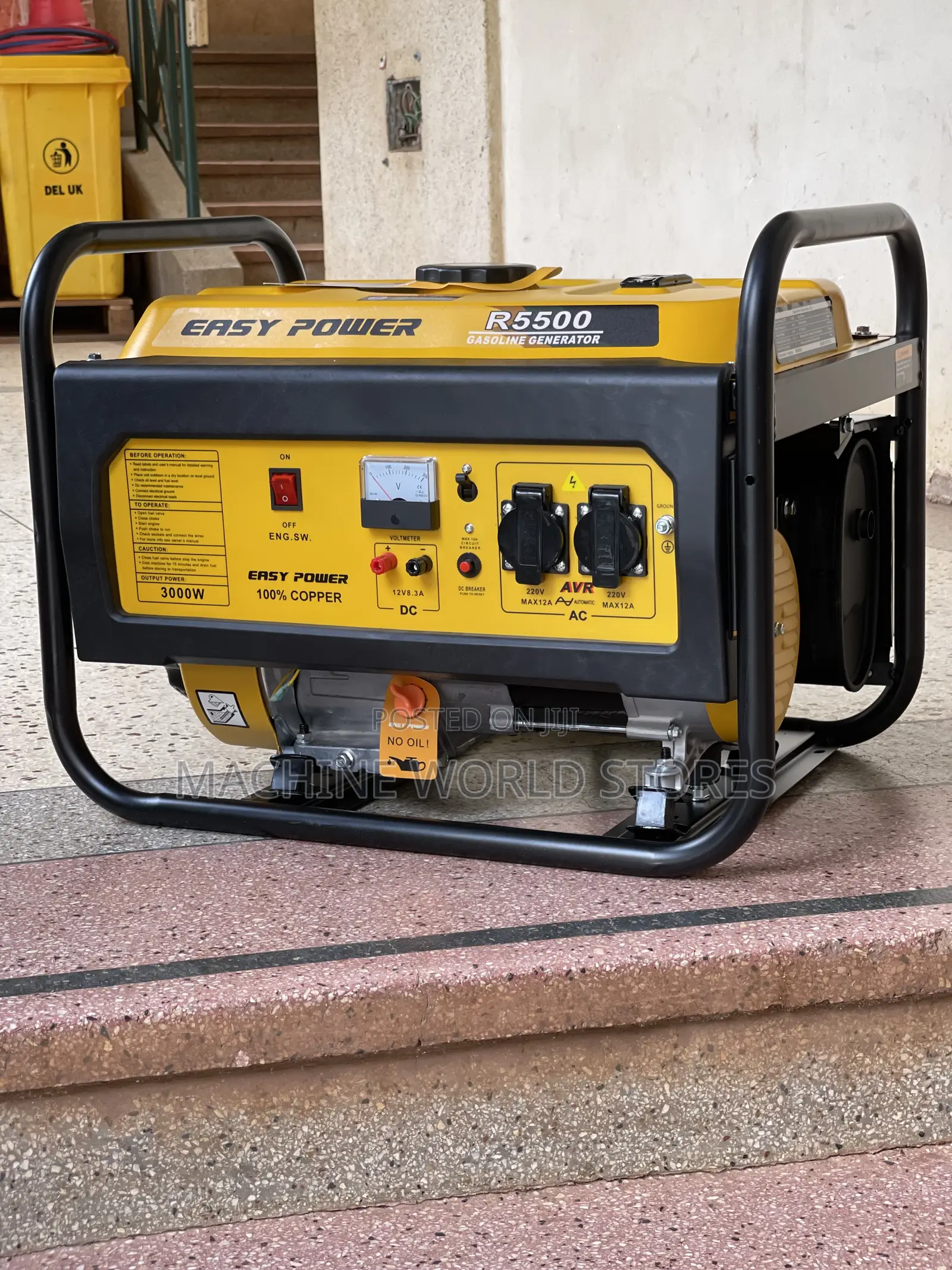 Portable Gasoline Generator R5500 3kva