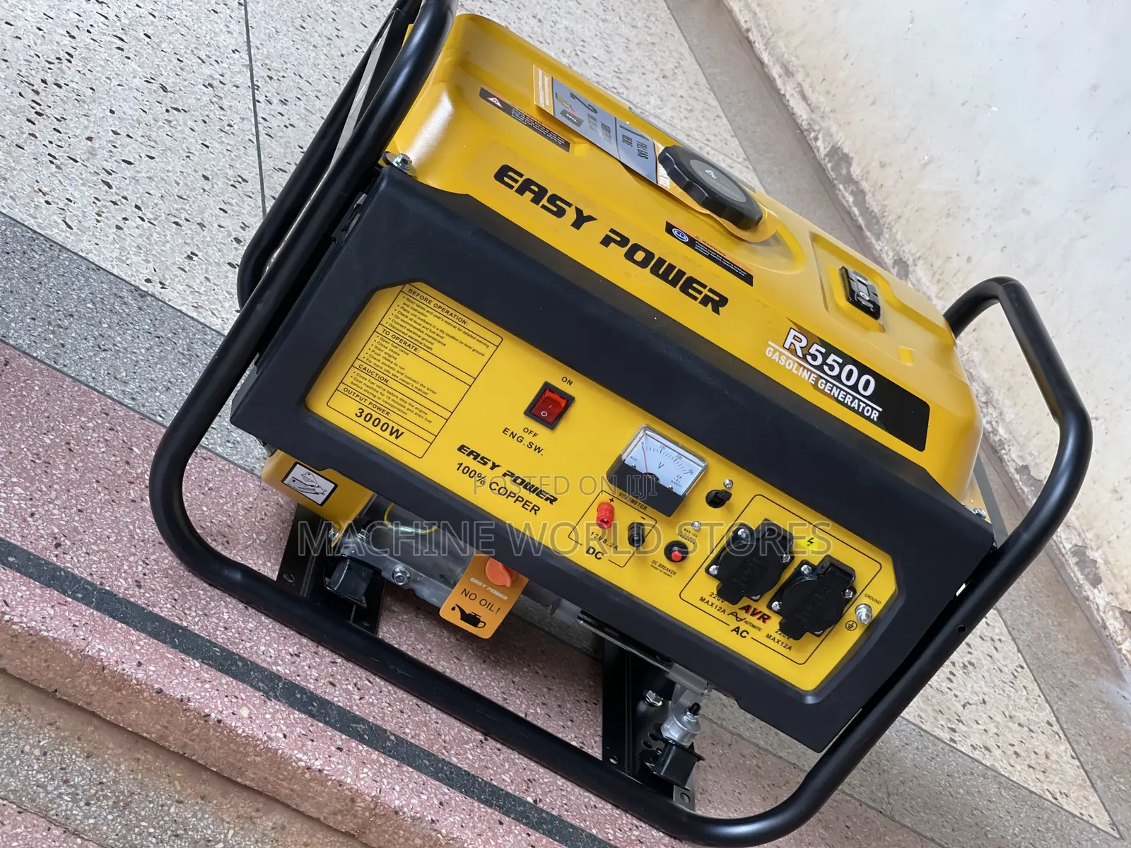 Portable Gasoline Generator R5500 3kva