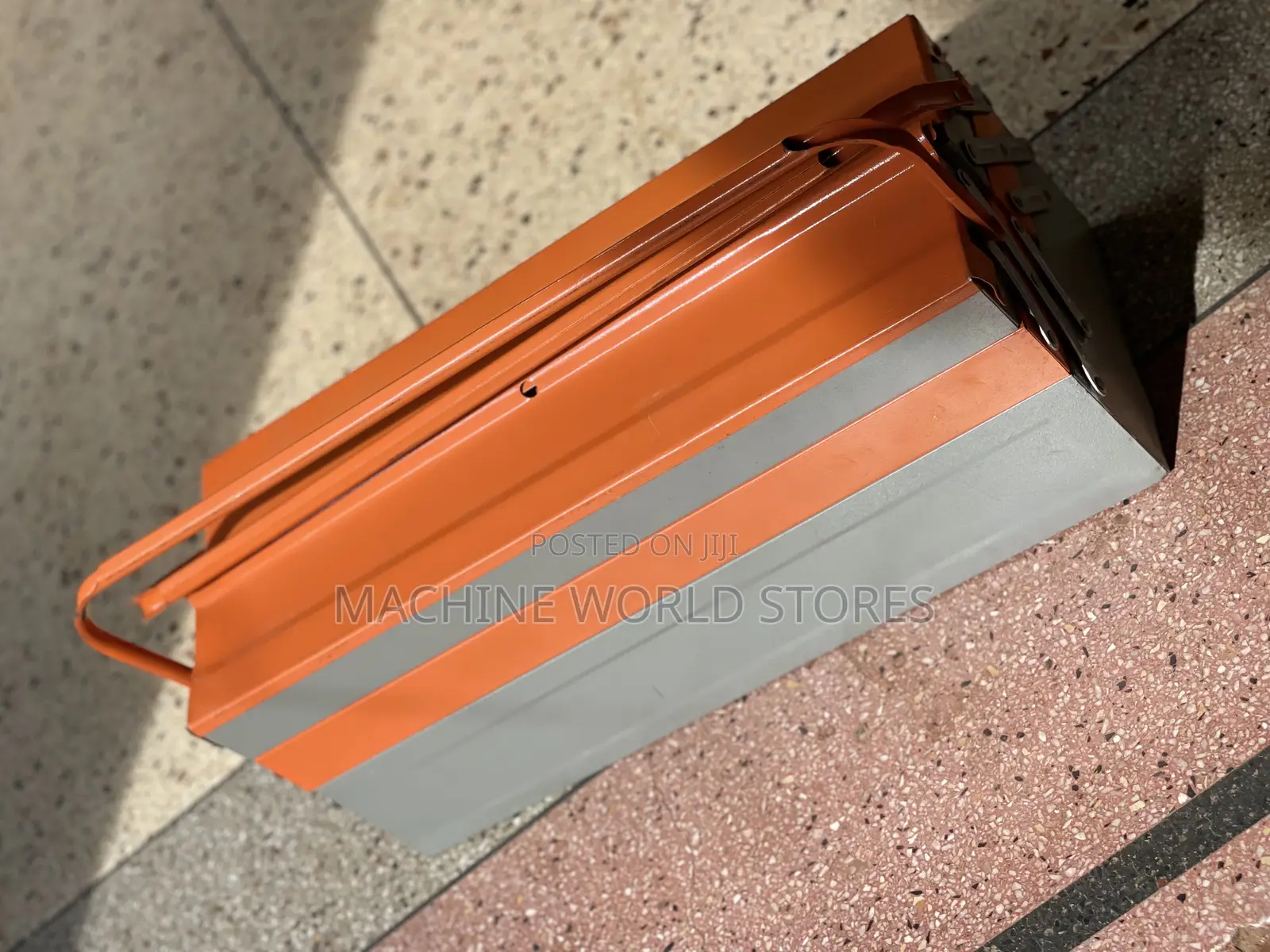 Empty Toolbox (Orange and Grey) Big