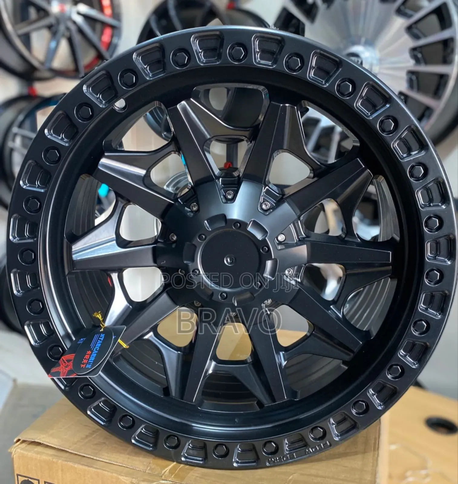 Rims Size (18 ) for Land Cruiser V8 With 5 Holes.