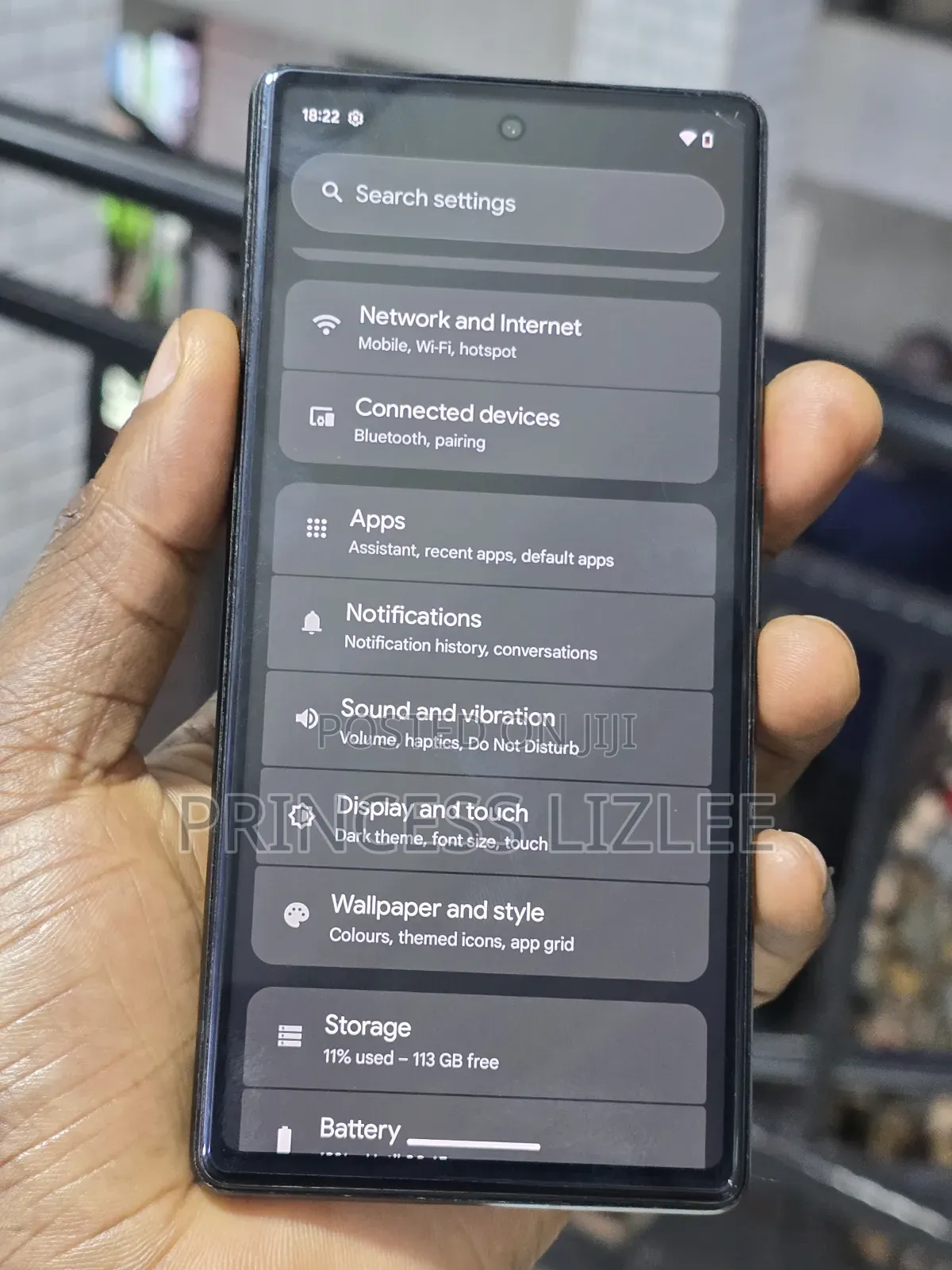 Google Pixel 6a 128 GB Black