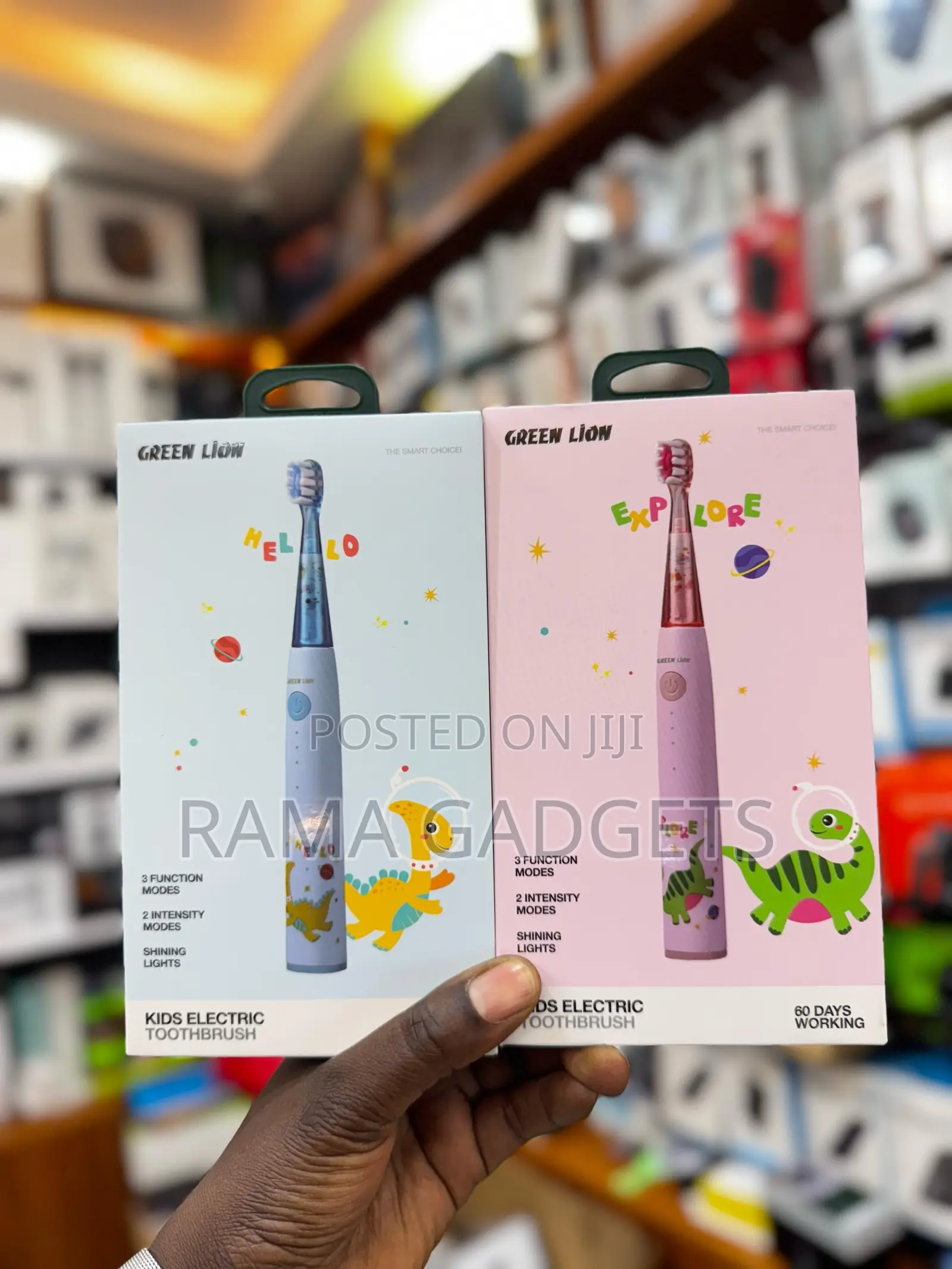 Green Lion Kids Electric Toothbrush