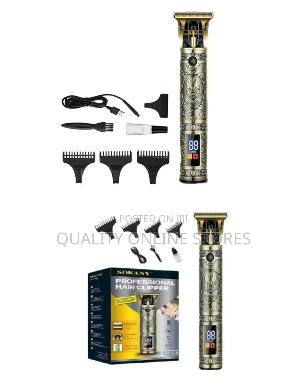 Sokany Rechargeable Hair Clipper