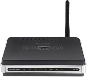 Photo - D-Link Dir-300 54 MBPS Wireless-G 4-Port Red Router W/Firewa