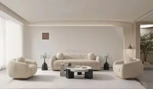 Ball Sofa Set Whte