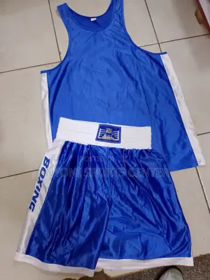 Blue Color Jersey Nike for Boxing