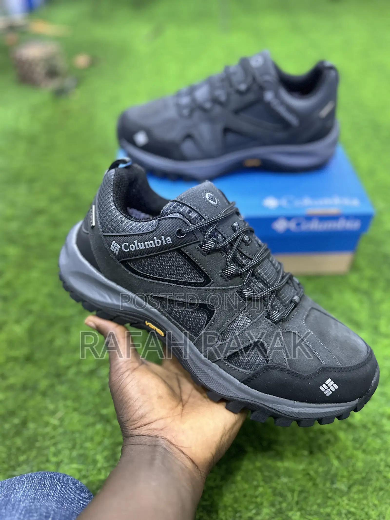 Original Grey Columbia Gore-tex Waterproof Hiking Sneakers