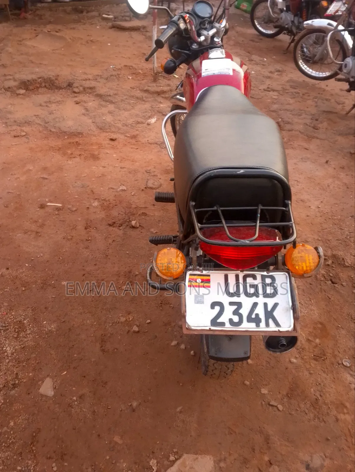 Bajaj Boxer 2024 Red