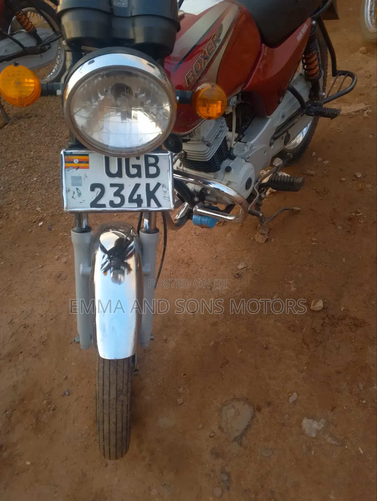 Bajaj Boxer 2024 Red