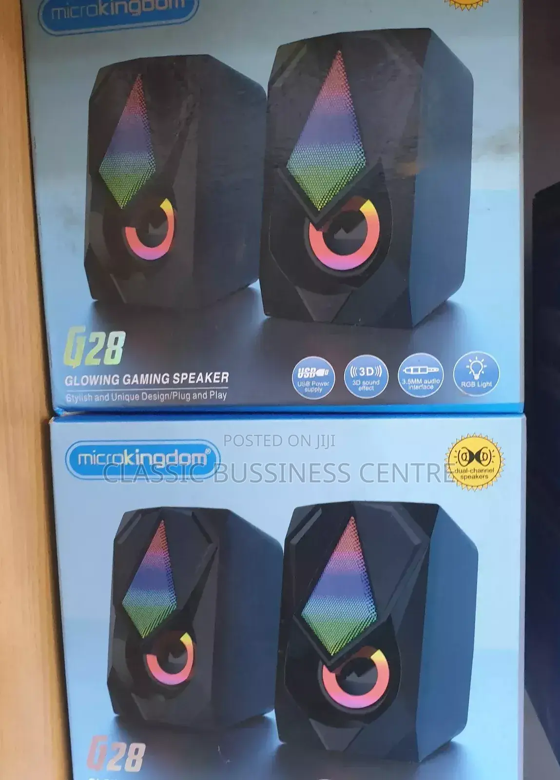 G28 Glowing Gaming Speaker