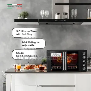 La Modano 120l Electric Oven| 2 Door| Convection| Rotisserie
