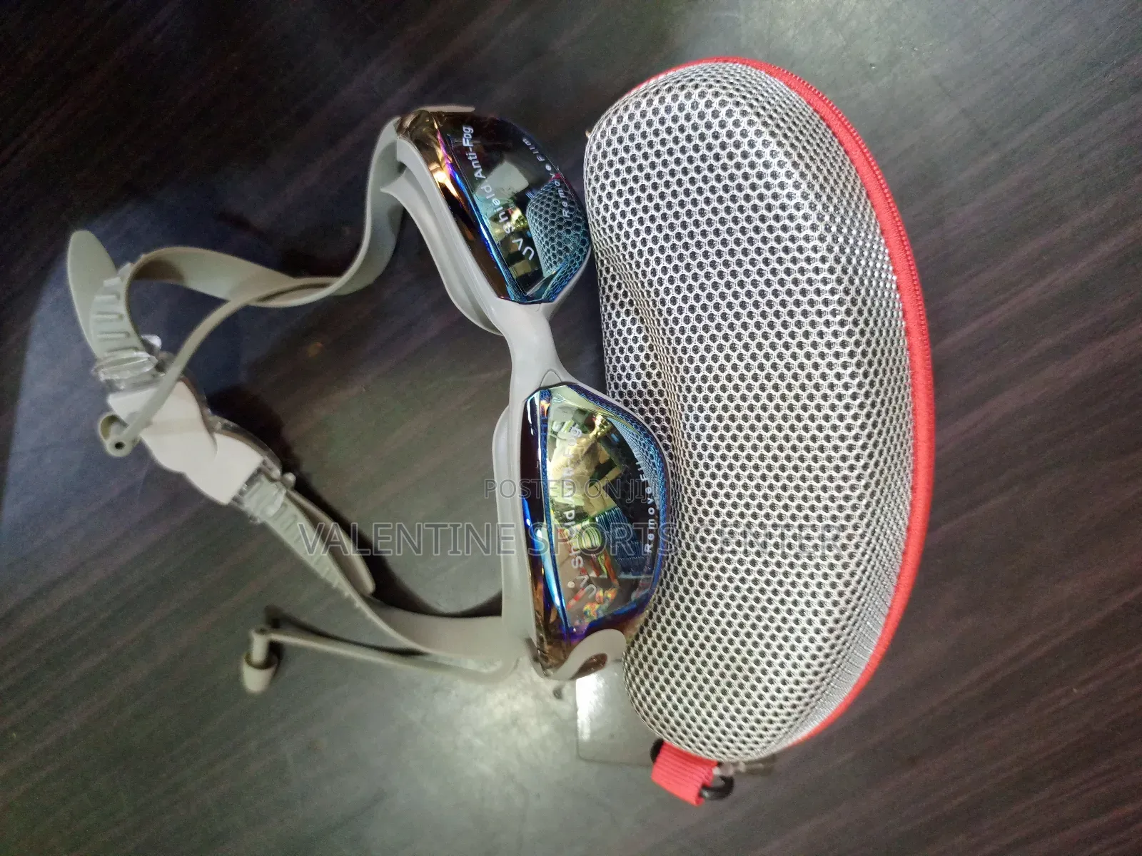 Swimming Goggles With Case Original Material All Colors