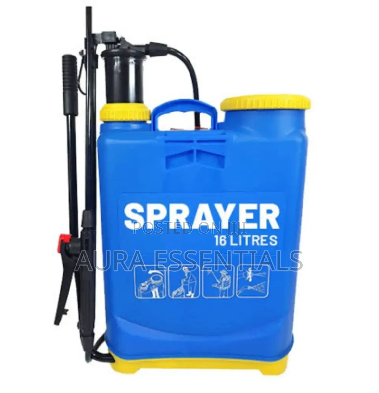 Fertilizer and Water Spray