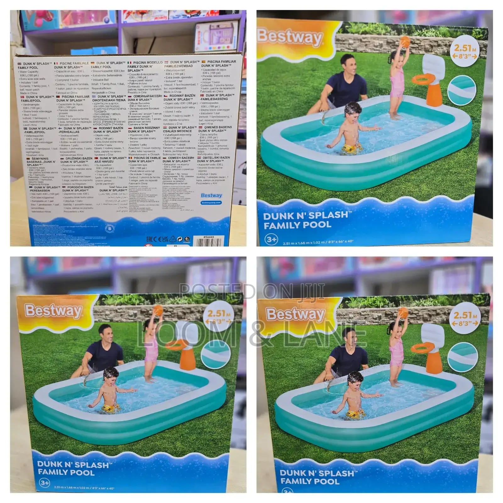 Bestway Dunk N' Splash Family Pool 3+