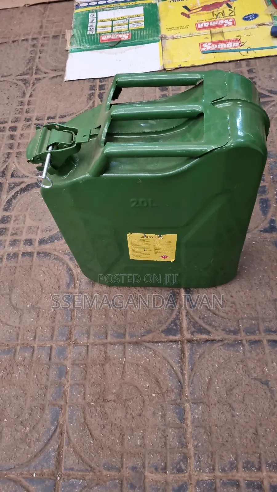 Car Fuel Metallic Jerican