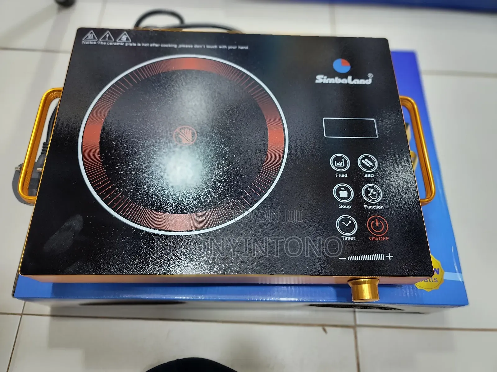 Simbaland High Quality Ceramic Infrared Cooker