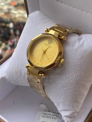 Versace Gold Dail Watch for Women
