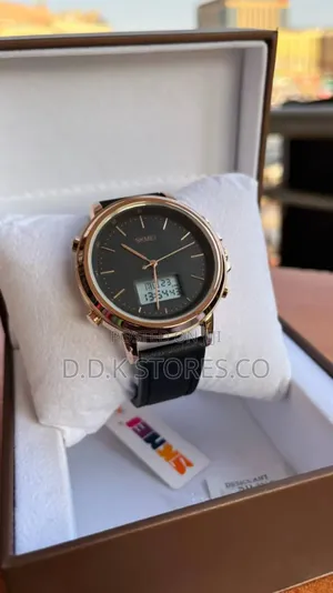 Photo - Skmei 1652 Men Leather Watch for Sports.