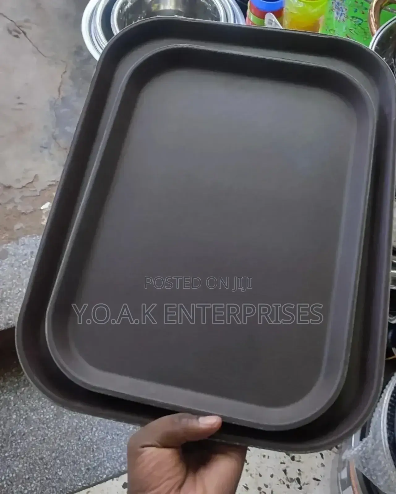 Sticky /Non Slide Serving Tray
