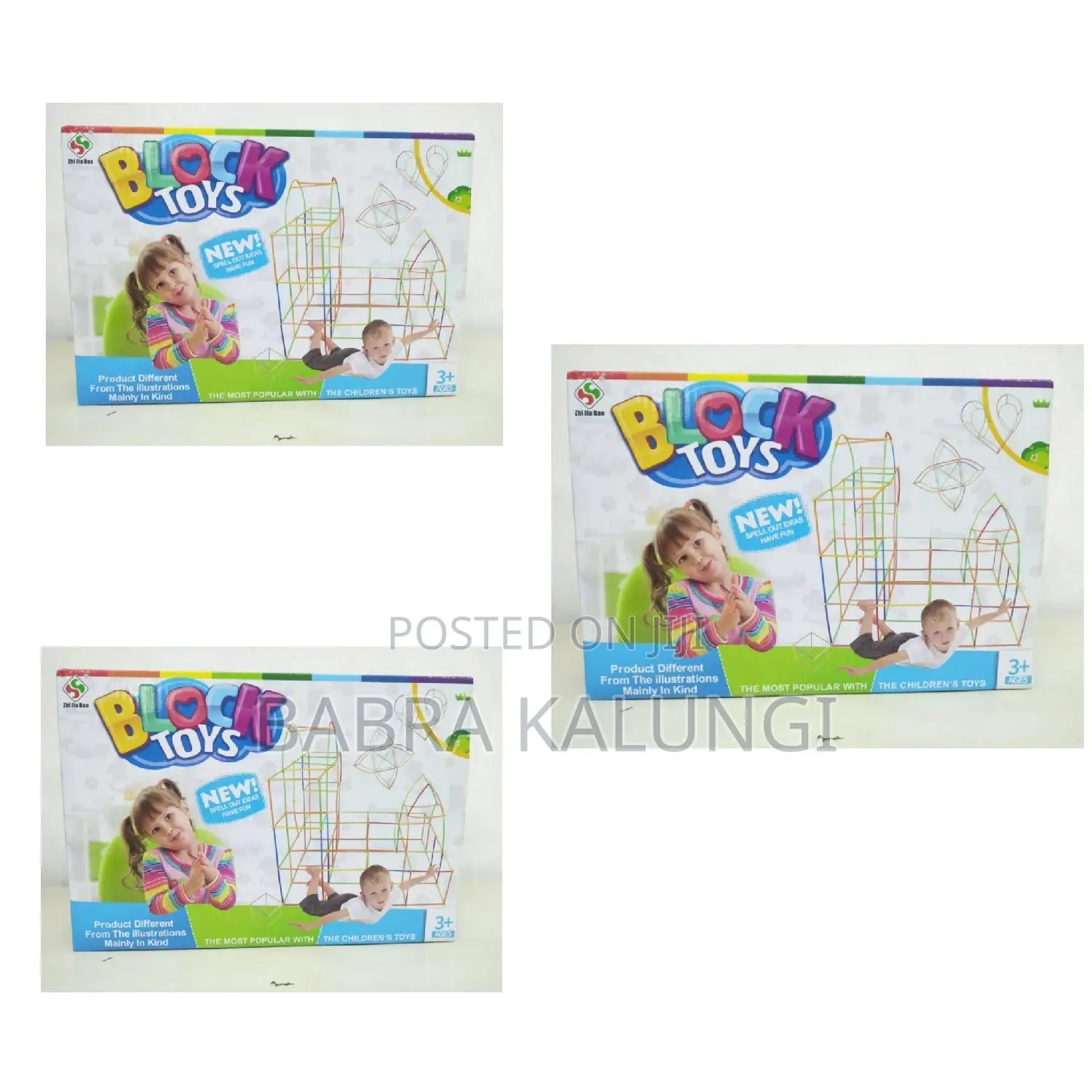 Straw Building Blocks for Kids
