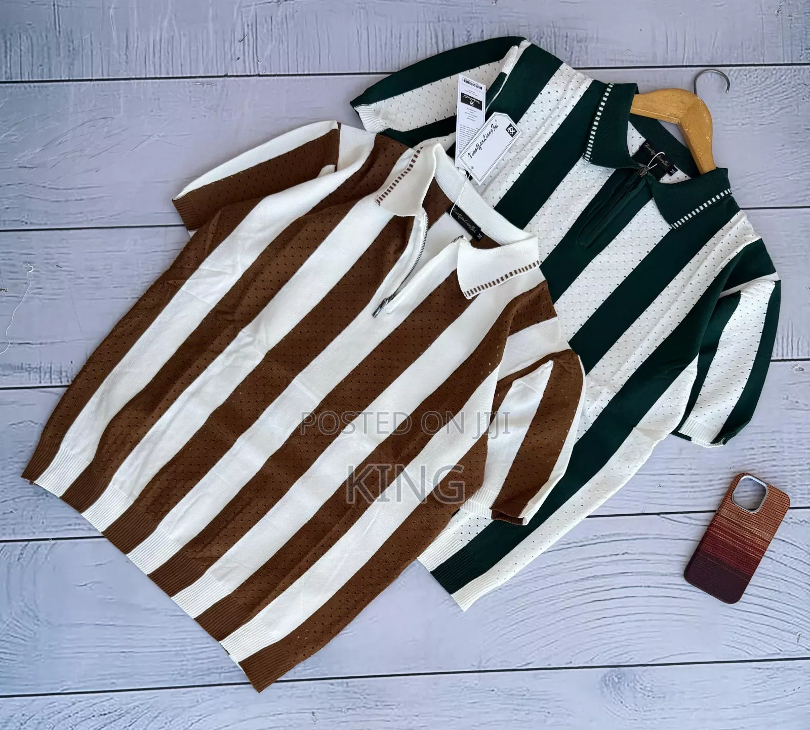 Dominant Knit Vein T-Shirt