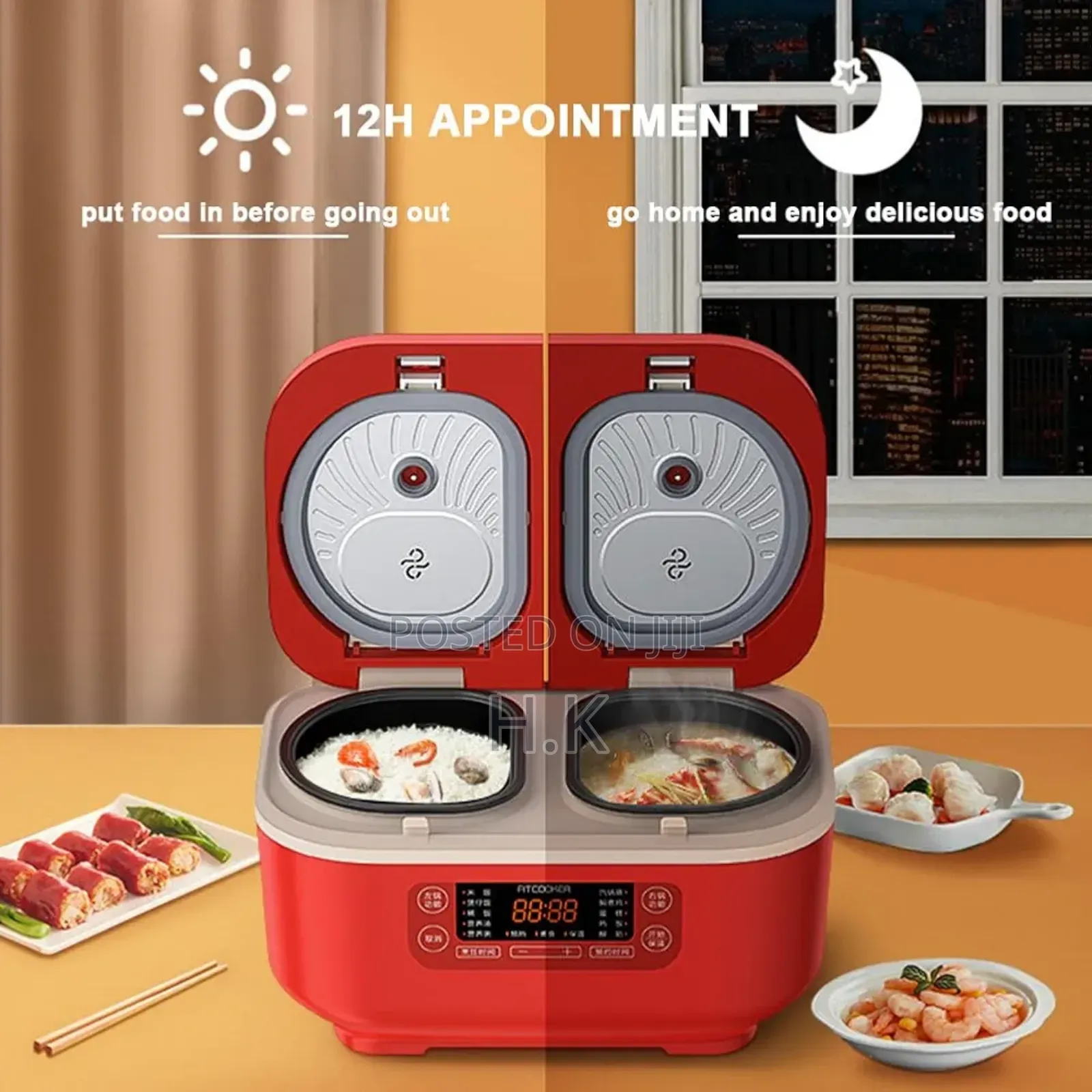 Raf Double Gallbladder Rice Cooker